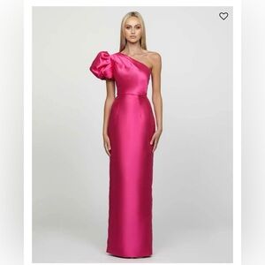 Marchesa One Shoulder Gown